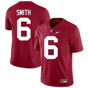 Crimson DeVonta Smith College Football 2026 #6 Alabama Men's Jerseys 944815-458