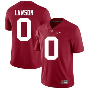 Crimson College Football High School Roll Tide Deontae Lawson #0 Men Jerseys 593174-100