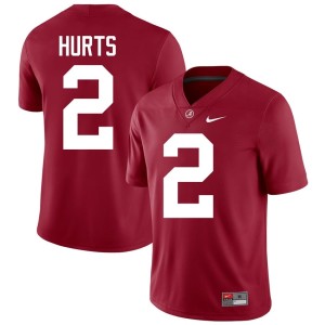 Crimson College Football #2 2026-27 Roll Tide Jalen Hurts Men's Jersey 256263-705