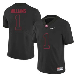 Black Go Bama Men's Jameson Williams #1 2026 College Football Jerseys 954213-909