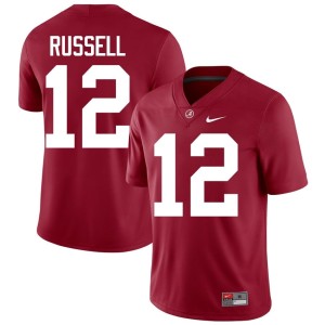 Crimson #12 Men Keelon Russell Player The Tide College Football Jersey 805104-825