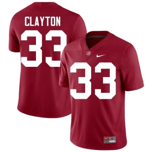Crimson Kyle Clayton The Tide #33 Mens College Football Player Jerseys 702594-158