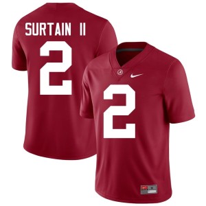 Crimson Mens College Football Patrick Surtain II #2 Roll Tide Embroidery Jerseys 715495-848