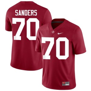 Crimson Player Men #70 College Football William Sanders Bama Jerseys 803811-944