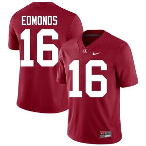 Crimson Men #16 College Football Alabama Crimson Tide NCAA Jorden Edmonds Jerseys 349084-556