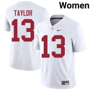 White College Football #13 2026-27 Women University of Alabama Ivan Taylor Jersey 540984-774