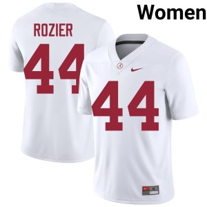 White Women Alex Rozier UA Crimson Tide #44 Replica College Football Jersey 703905-586