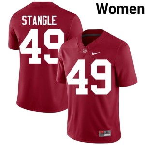 Crimson The Tide Ethan Stangle #49 Player College Football Women's Jersey 897259-710