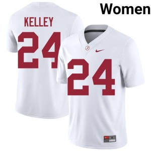 White College Football Limited Rihyael Kelley Women's Bama #24 Jerseys 326381-764