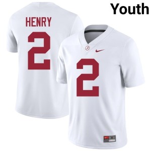 White College Football #2 Youth Derrick Henry Alabama Crimson Tide Limited Jerseys 900189-511