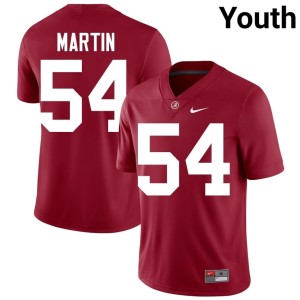 Crimson College Football 2026 #54 Go Bama JD Martin Youth Jerseys 137091-179