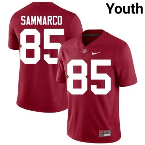 Crimson Game #85 College Football Roll Tide Jack Sammarco Youth Jersey 647344-722