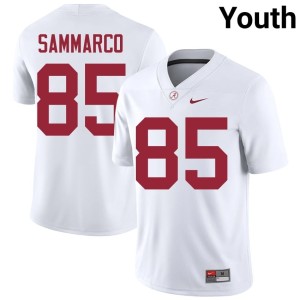 White College Football Youth University of Alabama #85 Jack Sammarco Official Jersey 679592-208