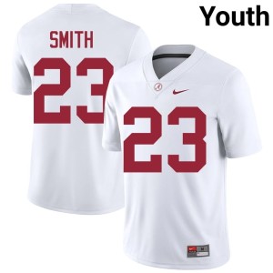 White #23 James Smith Youth UA Limited College Football Jersey 718941-732