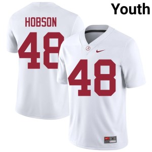 White High School Crimson Tide Youth Jayden Hobson #48 College Football Jersey 560916-249
