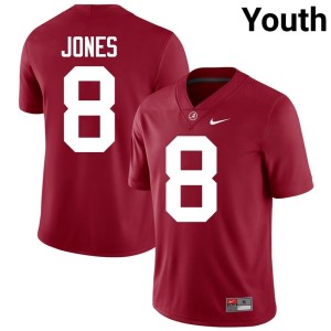 Crimson College Football Julio Jones Youth Bama Limited #8 Jerseys 349523-509