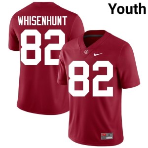 Crimson Alabama Crimson Tide Youth #82 Lane Whisenhunt Replica College Football Jersey 486943-674