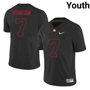 Black College Football Caleb Woodson Alumni #7 Bama Youth Jersey 459321-100