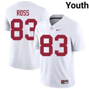 White College Football Youth Stitched Warner Ross Go Bama #83 Jerseys 191601-902